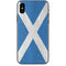 Scotland Flag Distressed iPhone X Skin